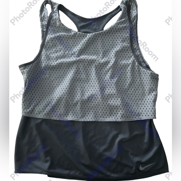 Nike Breathe 862406 Women's Reversible Tank Top Training Running Shirt Size L - Picture 7 of 8